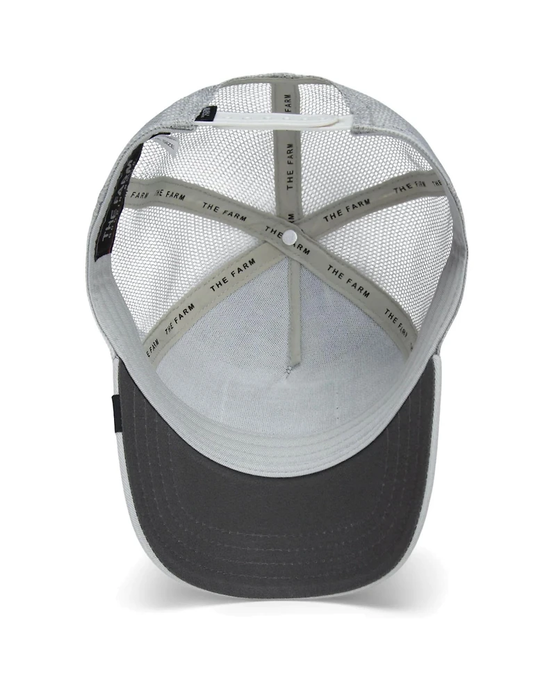 Goorin Bros Men's Gray Swamp Monster Adjustable Trucker Hat
