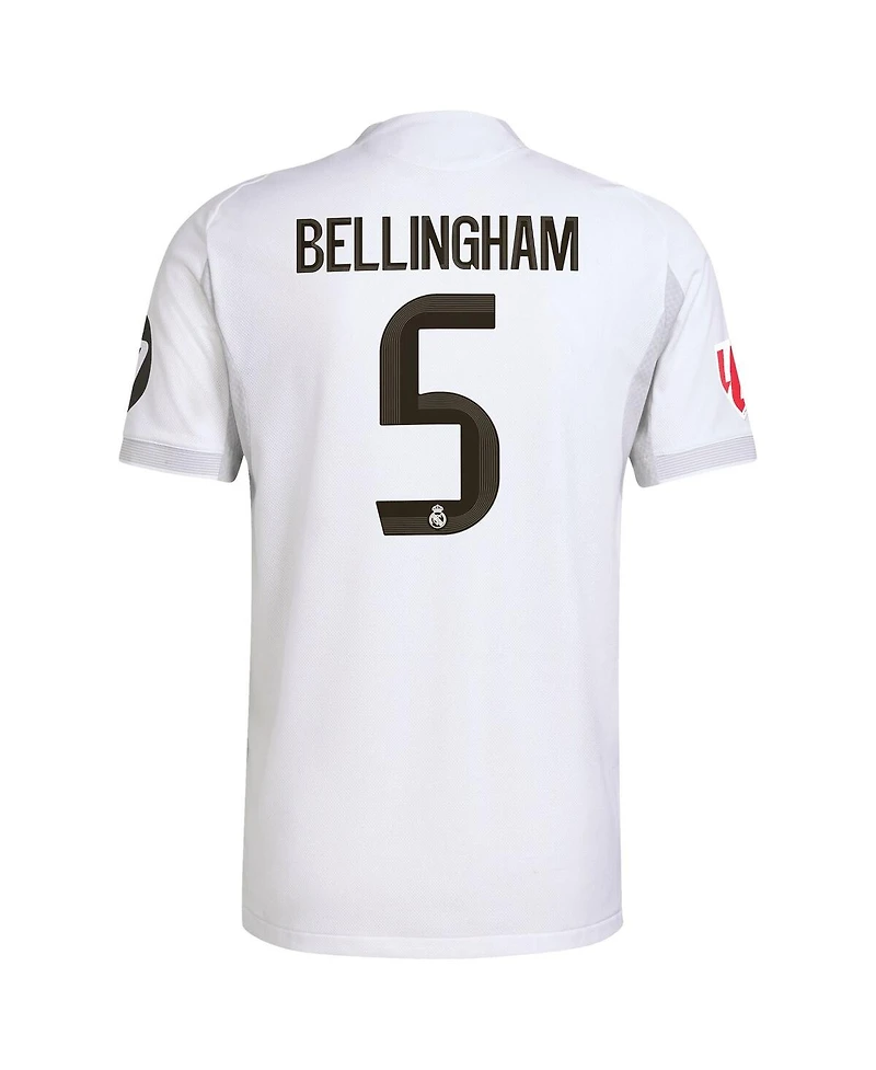 Adidas Men's Jude Bellingham White Real Madrid 2025/26 Home Authentic Jersey