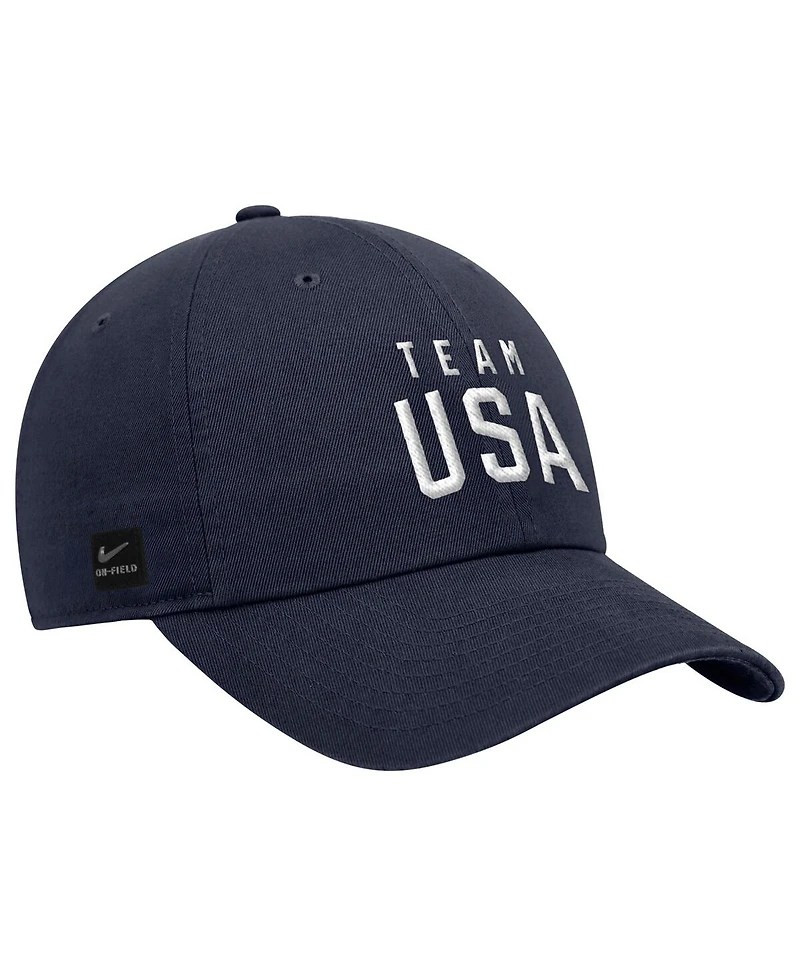 Nike Men's Navy Team Usa Club Adjustable Hat