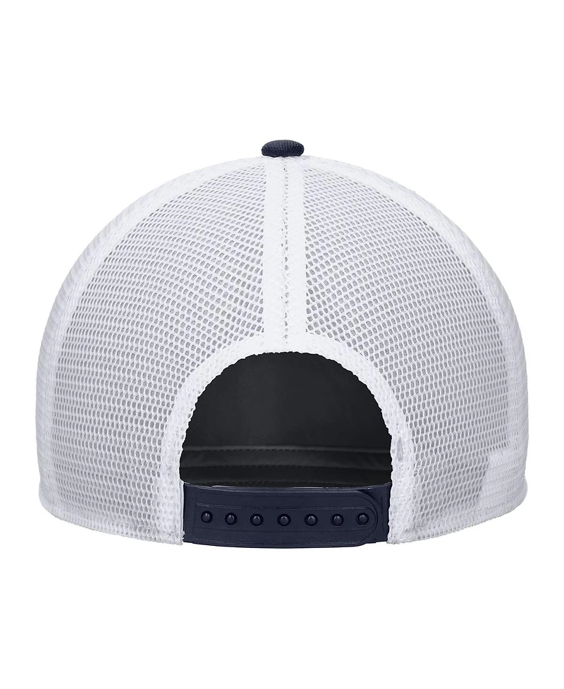 Nike Men's and Women's Navy Paris Saint-Germain Rise Adjustable Trucker Hat