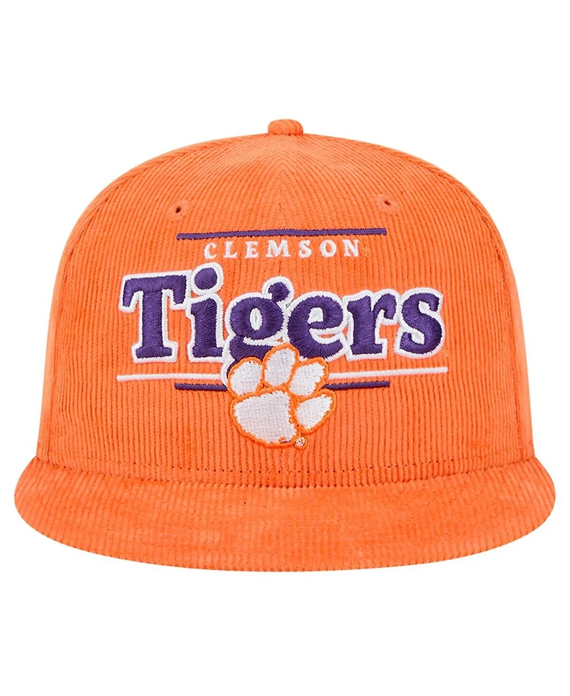 New Era Men's Orange Clemson Tigers Display 9FIFTY Snapback Hat