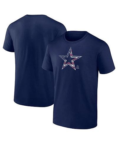 Fanatics Men's Navy Dallas Cowboys Big Tall Americana T-Shirt