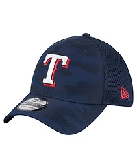 New Era Big Boys and Girls Royal Texas Rangers Camo 39THIRTY Flex Hat