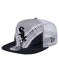 New Era Men's Chicago White Sox Tie-Dye Golfer Trucker Adjustable Hat