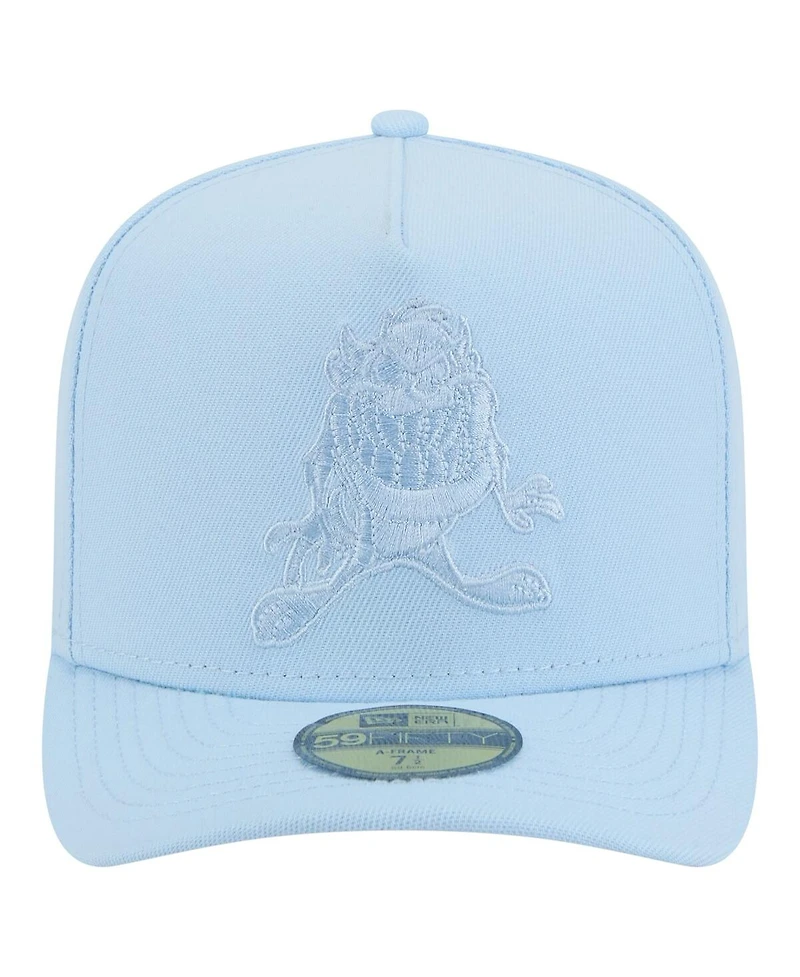 New Era Men's Light Blue Looney Tunes A-Frame 59FIFTY Fitted Hat