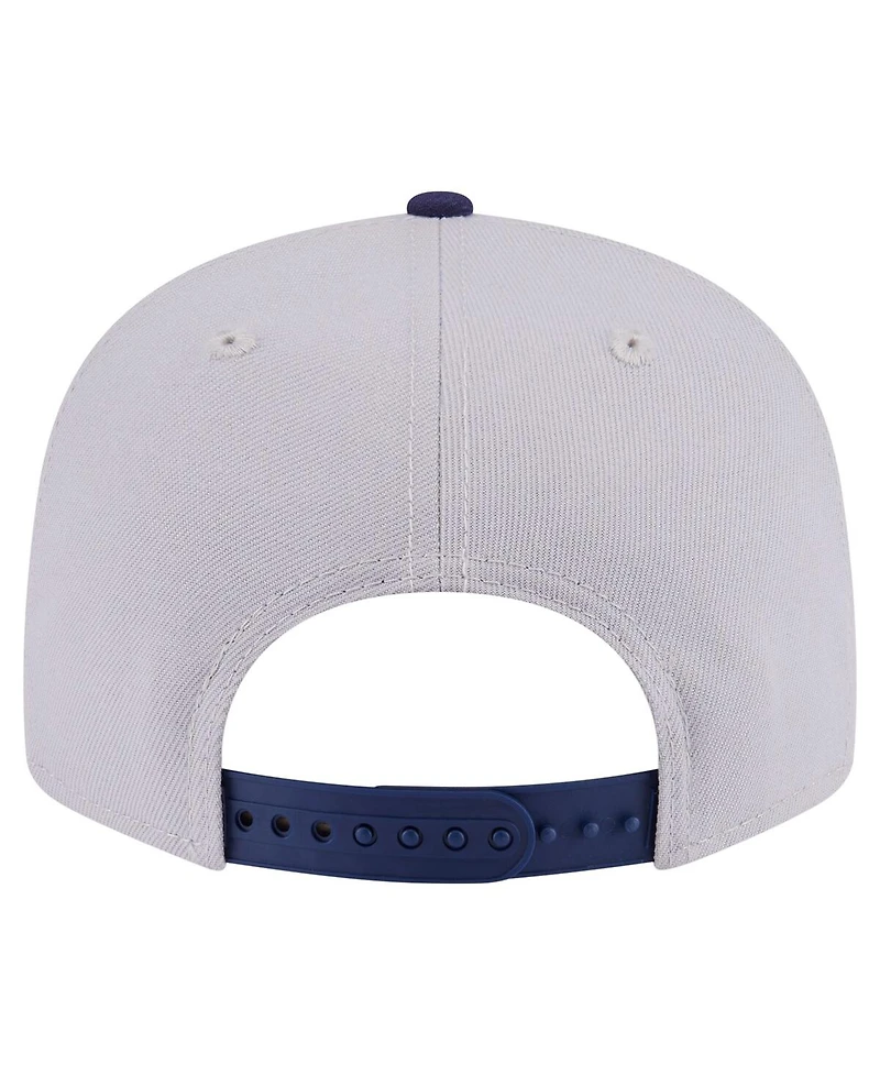 New Era Men's Gray La Galaxy Color Pack Two-Tone 9FIFTY Snapback Hat
