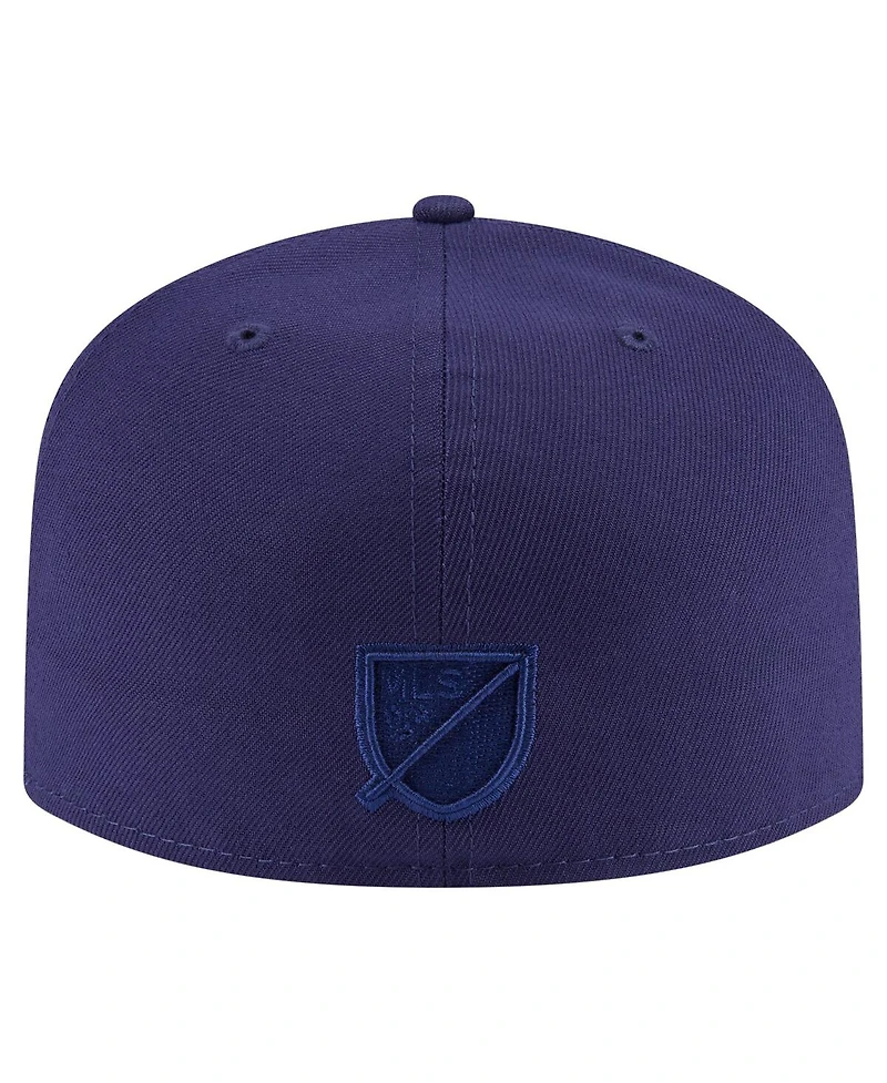 New Era Men's Navy England Revolution Color Pack A-Frame 59FIFTY Fitted Hat