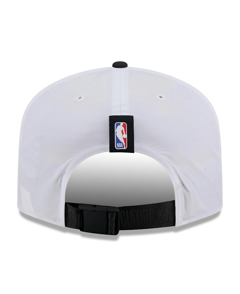 New Era Men's White/Black Chicago Bulls 2025 Nba Draft On-Stage Nylon 19TWENTY Adjustable Hat