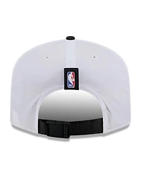 New Era Men's White/Black Chicago Bulls 2025 Nba Draft On-Stage Nylon 19TWENTY Adjustable Hat