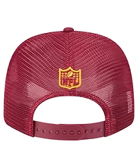 New Era Men's Burgundy Washington Commanders Team Collection 9SEVENTY Stretch-Snap Adjustable Hat