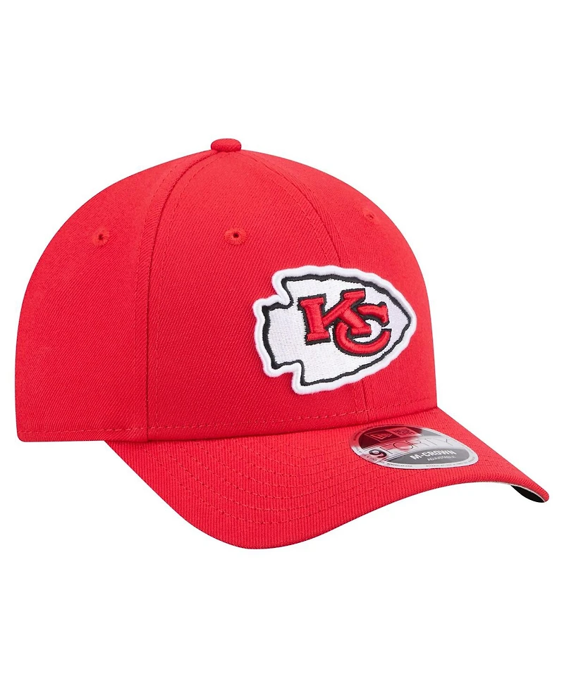 New Era Men's Red Kansas City Chiefs Team Collection 9FORTY M-Crown Adjustable Hat