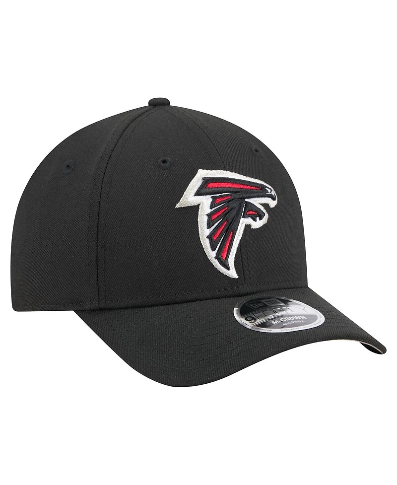 New Era Men's Black Atlanta Falcons Team Collection 9FORTY M-Crown Adjustable Hat