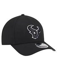 New Era Men's Black Houston Texans Team Collection 9FORTY M-Crown A-Frame Adjustable Hat