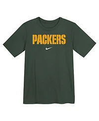 Nike Preschool Green Bay Packers Wordmark T-Shirt