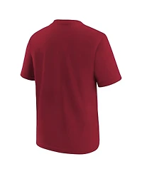 Nike Big Boys and Girls Scarlet San Francisco 49ers Primary Logo Legend T-Shirt