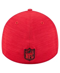 New Era Men's Red Kansas City Chiefs Stripes 39THIRTY Flex Hat