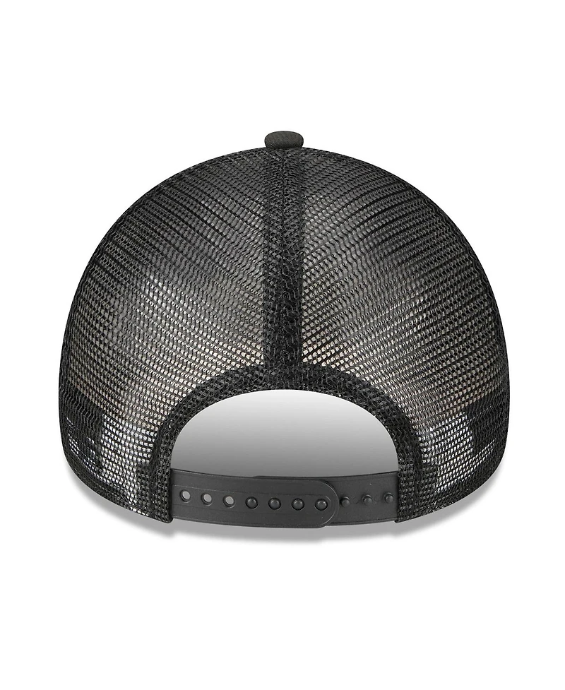 New Era Men's Black Pittsburgh Pirates 2025 Big League Chew A-Frame 9FORTY Adjustable Trucker Hat