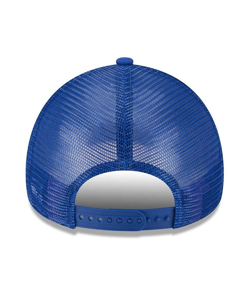 New Era Men's Royal New York Mets 2025 Big League Chew A-Frame 9FORTY Adjustable Trucker Hat