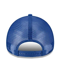 New Era Men's Royal Kansas City Royals 2025 Big League Chew A-Frame 9FORTY Adjustable Trucker Hat