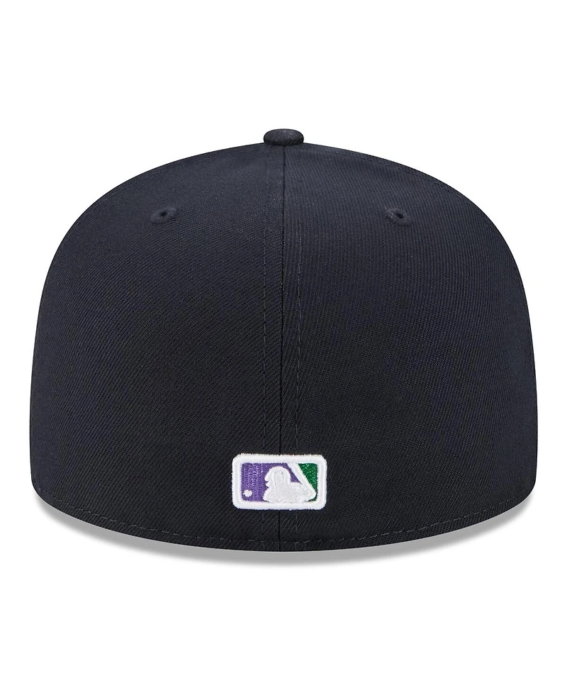 New Era Men's Navy Seattle Mariners 2025 Big League Chew 59FIFTY Fitted Hat
