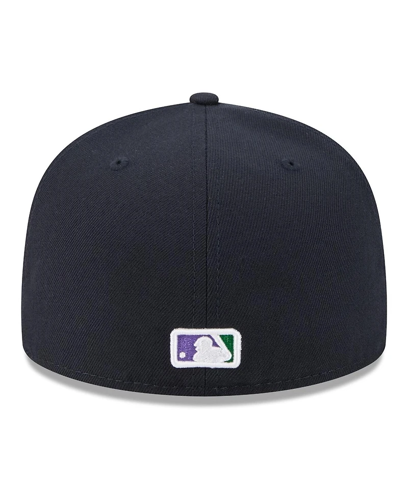 New Era Men's Navy Detroit Tigers 2025 Big League Chew 59FIFTY Fitted Hat