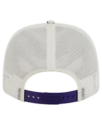 New Era Men's White Los Angeles Lakers Lemon Tree 9SEVENTY Adjustable Hat