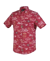 Reyn Spooner Men's Scarlet San Francisco 49ers Kekai Performance Button-Down Shirt
