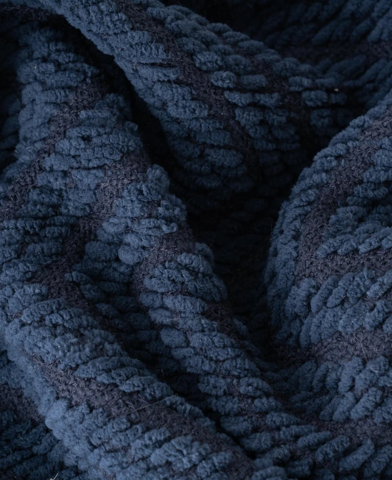 Battilo Herringbone Chenille Knit Throw, 50" x 60"