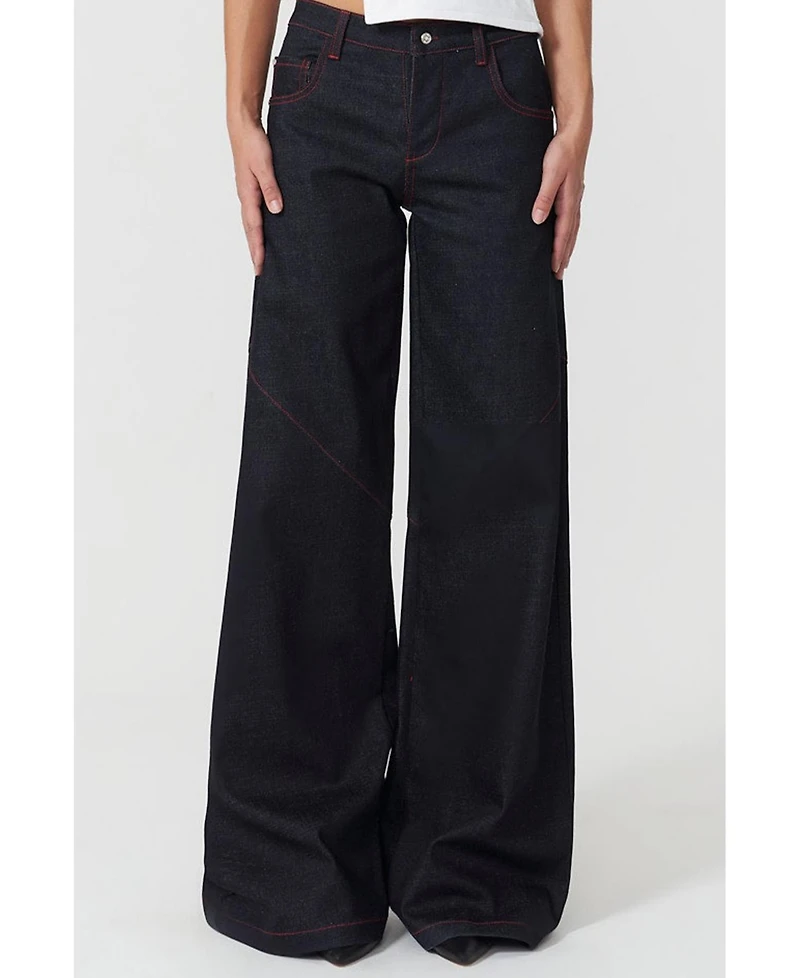 Jendue Women's Davidson Wide Leg Pants