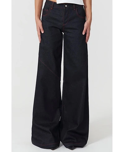 Jendue Women's Davidson Wide Leg Pants