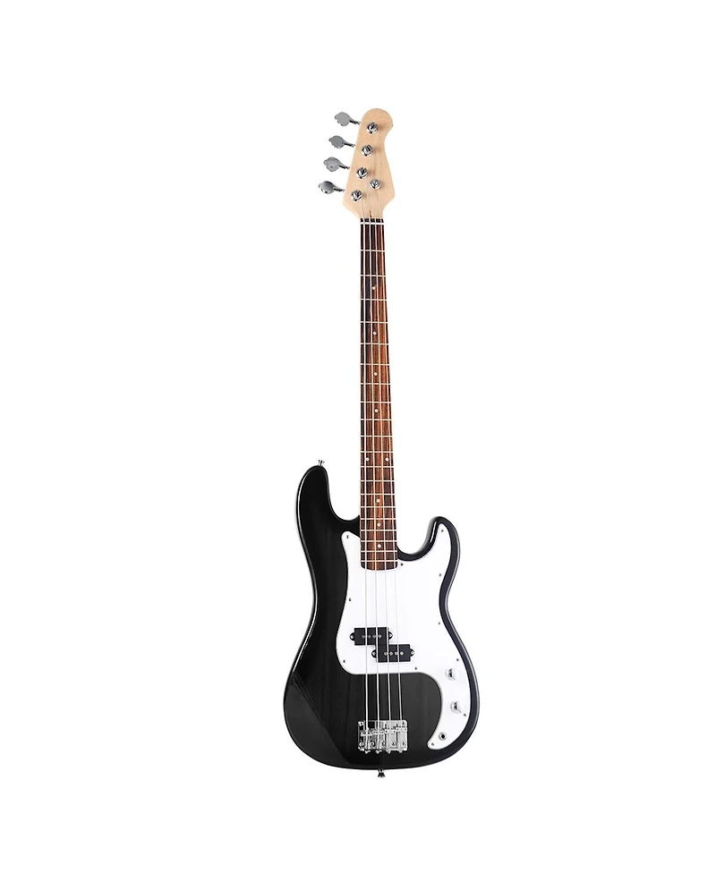 Full Size Electric 4 String Bass Guitar for Beginner Starter Complete Kit