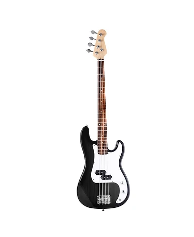 Full Size Electric 4 String Bass Guitar for Beginner Starter Complete Kit