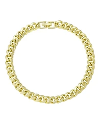 Adornia 14K Gold Plated Chunky Curb Chain Anklet