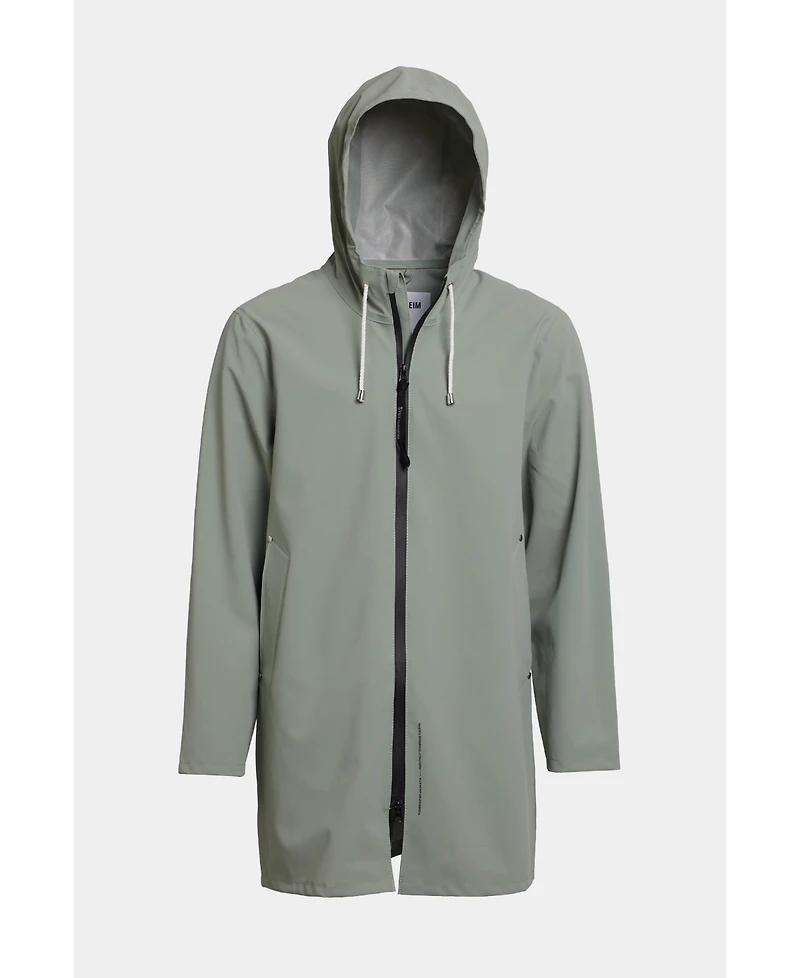 Stutterheim Stockholm Lightweight Zip Matte Raincoat