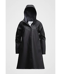 Stutterheim Mosebacke Hooded Long Sleeve Raincoat