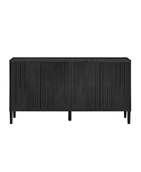 Streamdale Furniture 59.8" 4-Door Sideboard - Farmhouse Buffet/Tv Stand