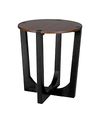 Streamdale Furniture Acacia Wood Side Table - Modern Design & Easy Assembly