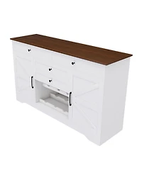 Streamdale Furniture Farmhouse Buffet Sideboard