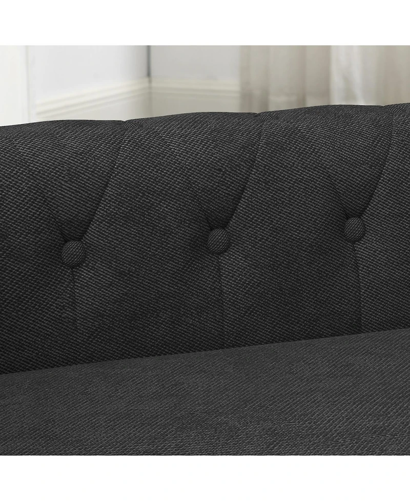 Streamdale Furniture Elegant Elevated Dog Sofa Bed - Black