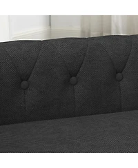 Streamdale Furniture Elegant Elevated Dog Sofa Bed - Black
