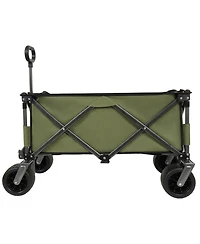 Streamdale Furniture Utility Folding Camping Wagon - Green