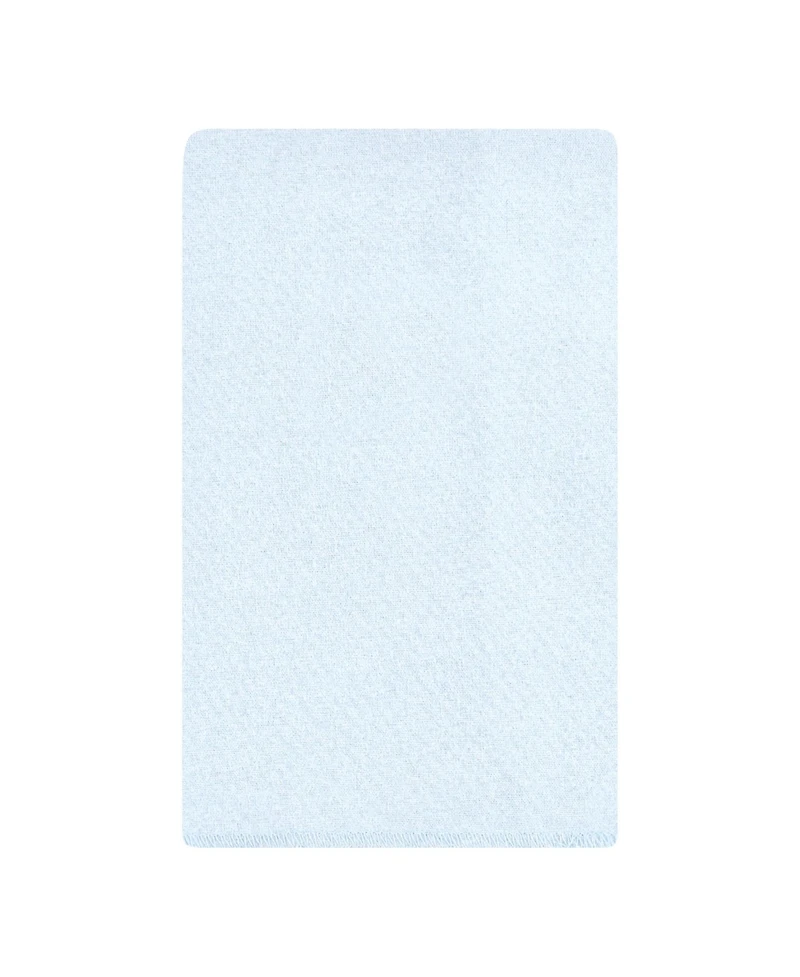 Hudson Baby Boys Ten-Piece Cotton-Poly Flannel Burp Cloth Set Blend