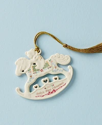 Lenox 2025 Baby's 1st Christmas Rocking Horse Ornament