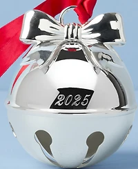 Lenox 2025 Jingle Bell Silverplate Ornament