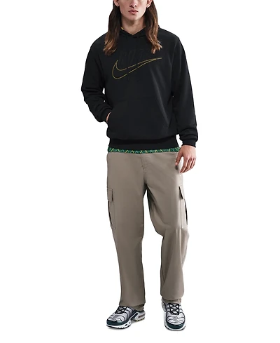 Nike Men's Club Fleece Athletic-Fit Logo Hoodie