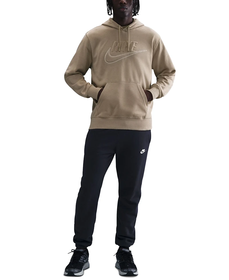 Nike Men's Club Fleece Athletic-Fit Logo Hoodie
