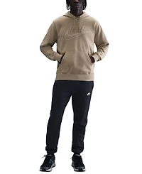 Nike Men's Club Fleece Athletic-Fit Logo Hoodie