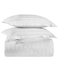 Charter Club 1.5" Stripe 550 Thread Count 100% Cotton 3-Pc. Comforter Set, Full/Queen, Exclusively at Macy's