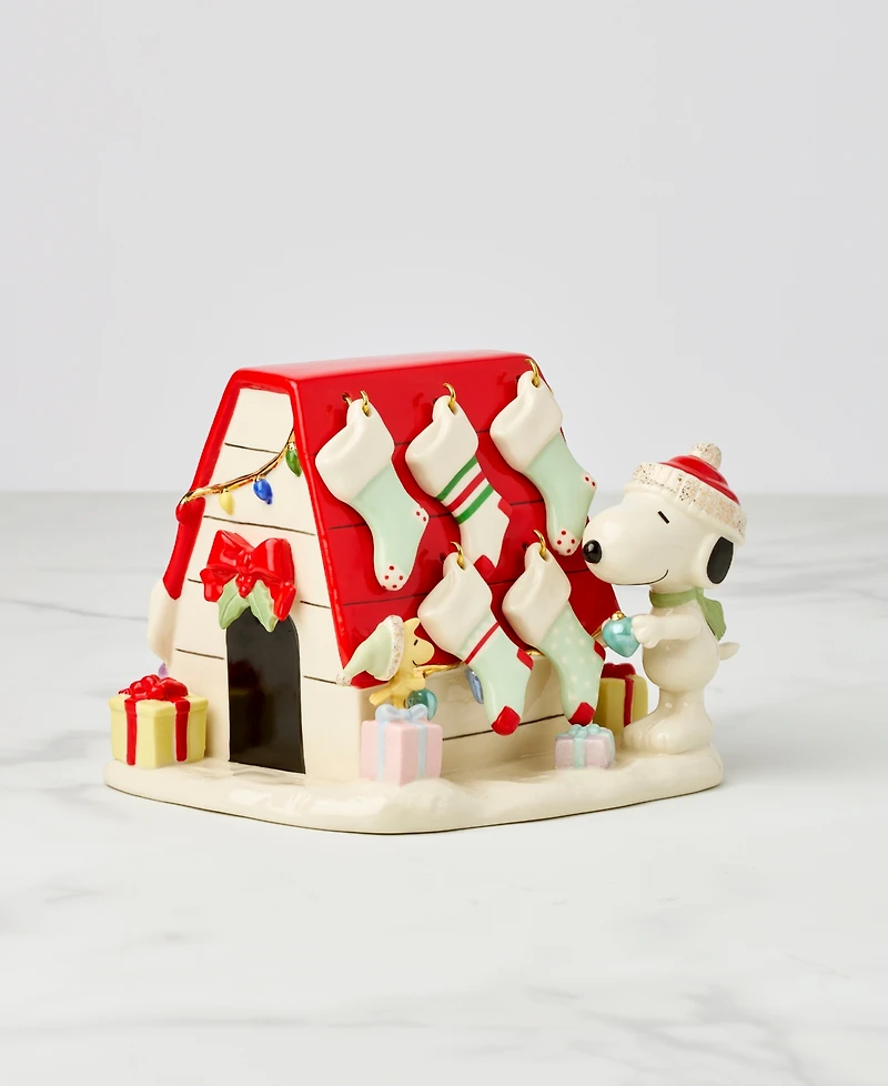 Lenox Snoopy's Christmas Decor for You Figurine