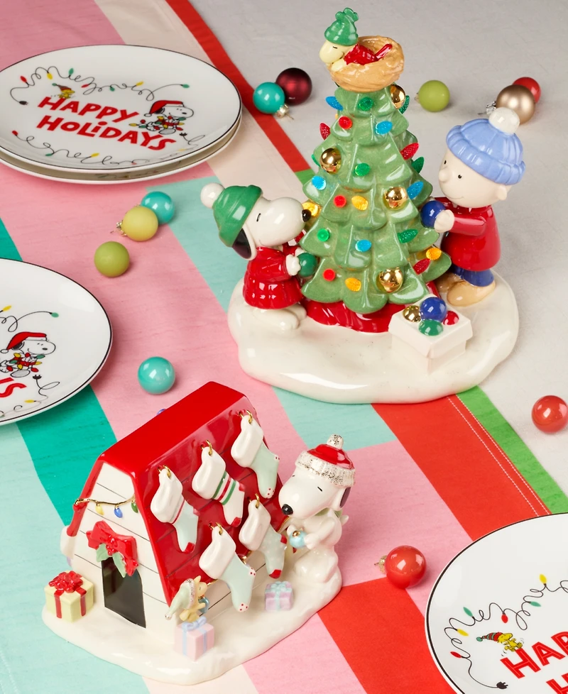 Lenox Snoopy's Christmas Decor for You Figurine